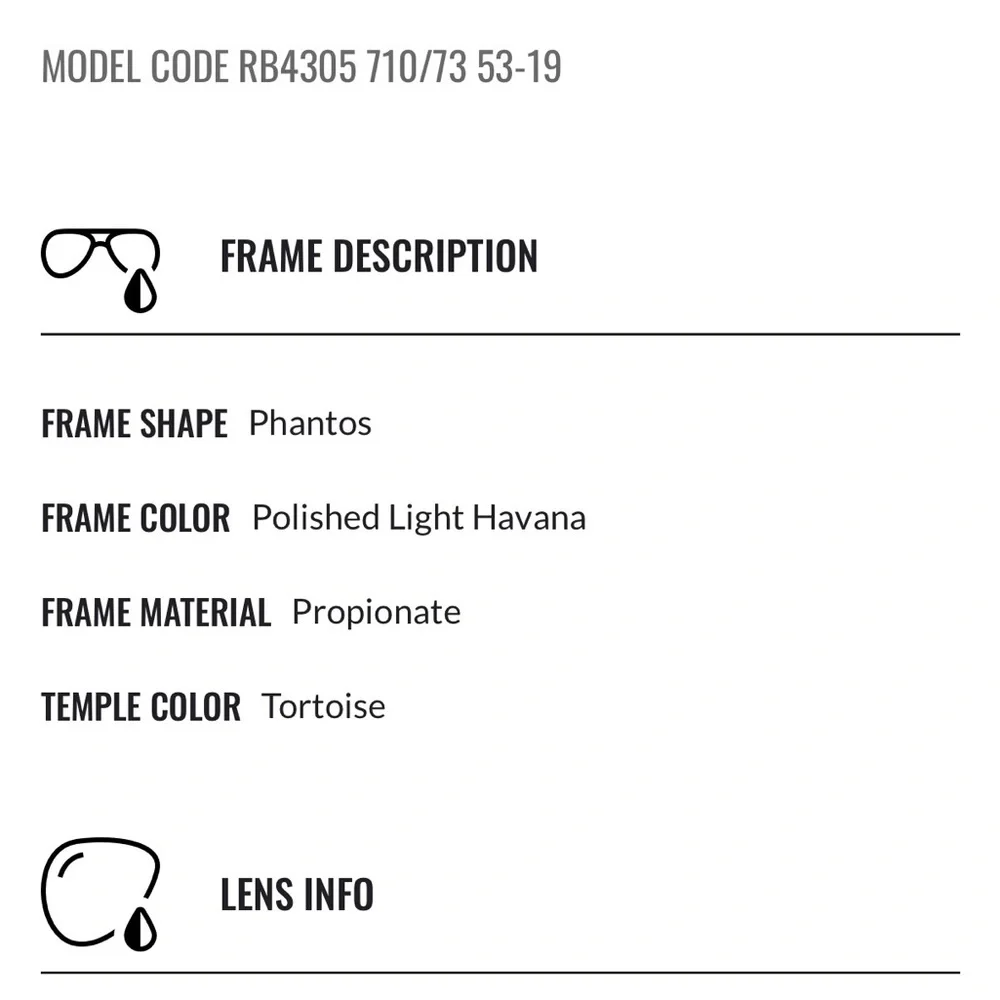 Ray-Ban Phantos 4305 Tortoise Shell Sunglasses